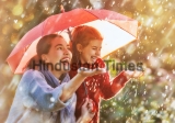 Happy,Funny,Family,With,Red,Umbrella,Under,The,Autumn,Shower.